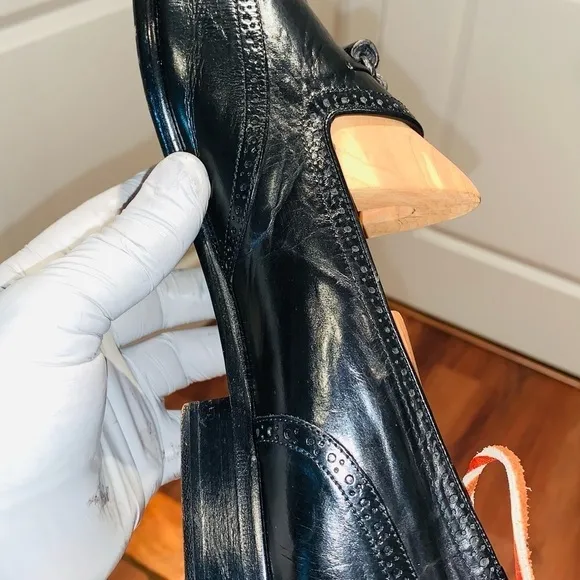 Belmondo Leather Tassel Metalion Loafer. Made in Spain.