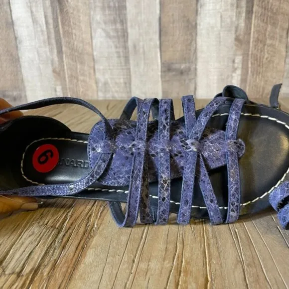 Bernardo Snake Skin Gladiator Sandals NWOT