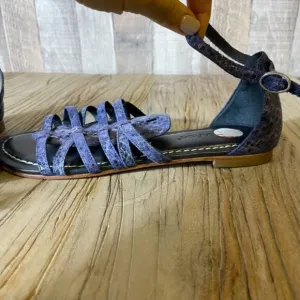 Bernardo Snake Skin Gladiator Sandals NWOT