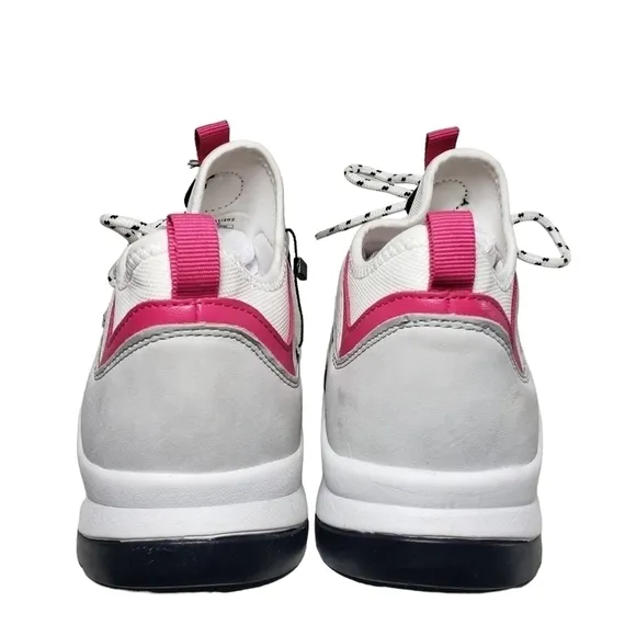 Bershka Light Gray Lace Up Sneakers  Sz EUR 40/USA 9