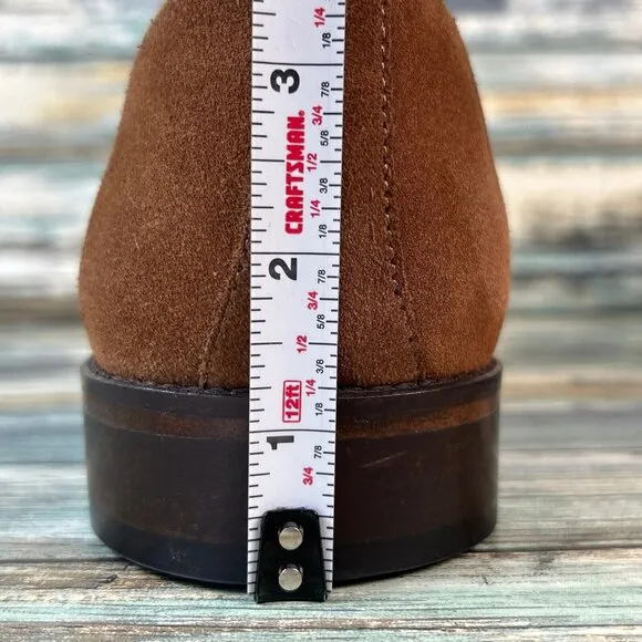 Bexley Peter Oxford Dress Shoes Mens 13/47 Brown Suede Plain Toe All Leather