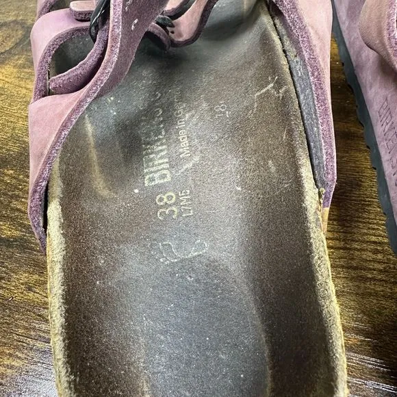 Birkenstock Arizona Pink Purple Shoes Sandals Women's‎ Size 7