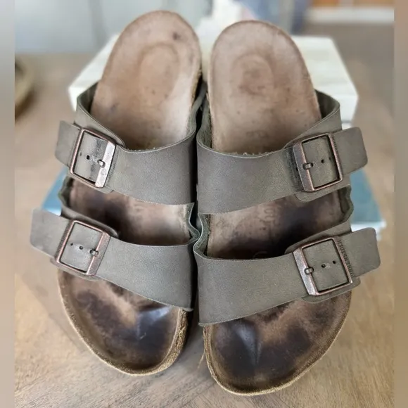 Birkenstock Arizona Stone Brown Sandals Size EU 42 Men’s 9/9.5 Women’s 11/11.5