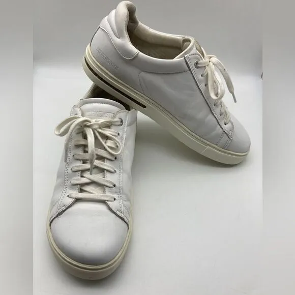 Birkenstock Bend Low White Leather Unisex Sneakers Size 41E/265mm Portugal