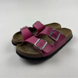 Birkenstock Betula Vegan Arizona Hot Pink Sandals Women’s Size 9 Men’s 7