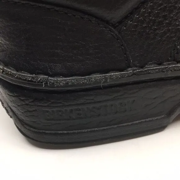 Birkenstock Black Leather Oxford Lace Up Shoes EU 43 Men’s size 10-10 1/2.