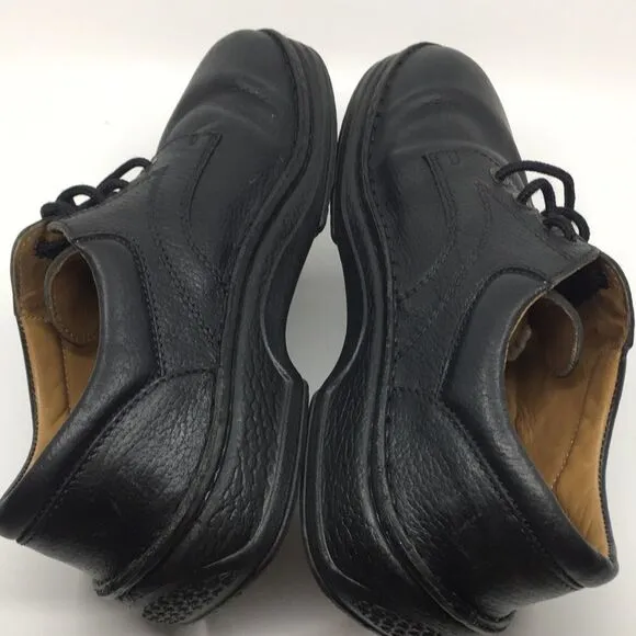 Birkenstock Black Leather Oxford Lace Up Shoes EU 43 Men’s size 10-10 1/2.