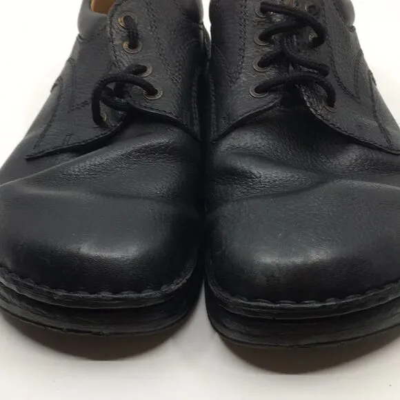 Birkenstock Black Leather Oxford Lace Up Shoes EU 43 Men’s size 10-10 1/2.