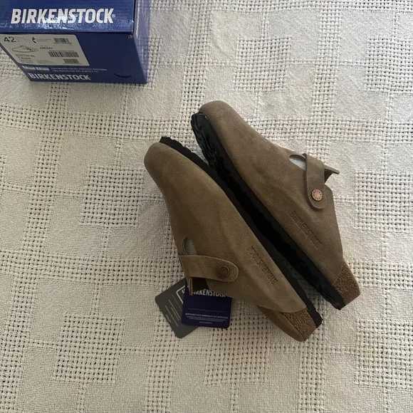 Birkenstock Brown and Tan Sandals