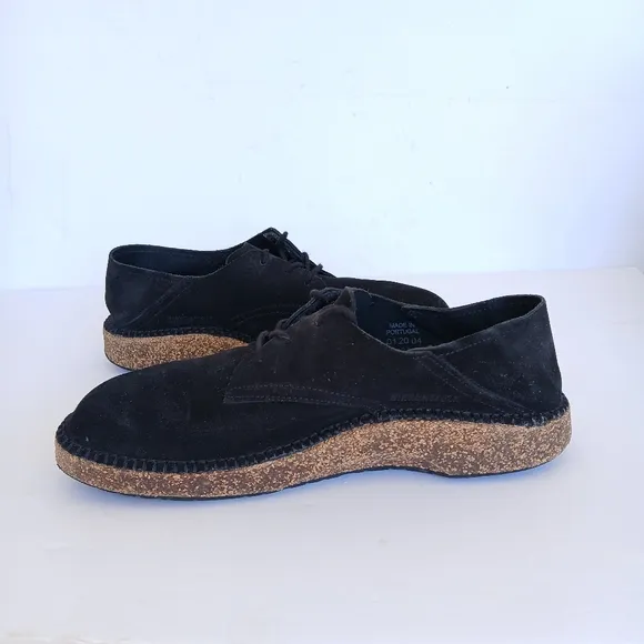 Birkenstock Gary Suede Lace Up Sneakers
