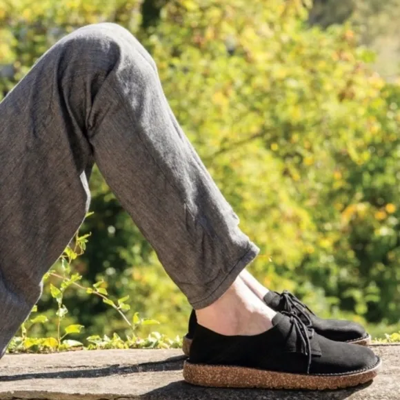 Birkenstock Gary Suede Lace Up Sneakers