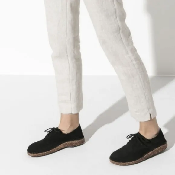 Birkenstock Gary Suede Lace Up Sneakers
