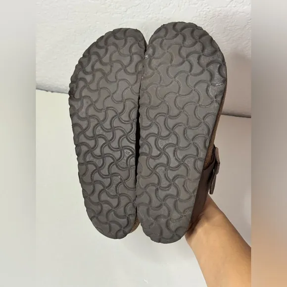Birkenstock Gizeh Brown Mocca Sandals Size 39