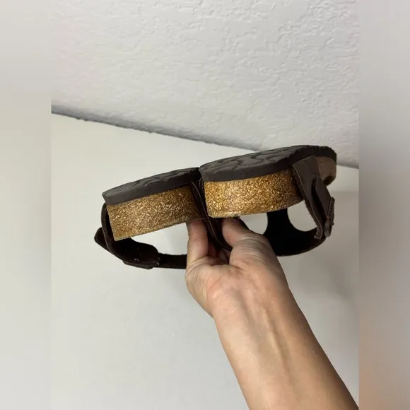 Birkenstock Gizeh Brown Mocca Sandals Size 39