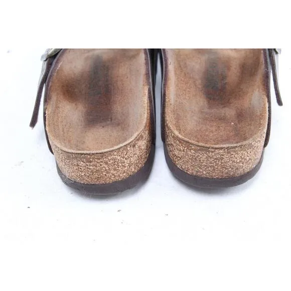 BIRKENSTOCK Gizeh Sandals Bronze Thong Women's Shoes Birko  Flor Size 38 Us 7