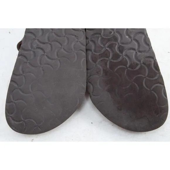 BIRKENSTOCK Gizeh Sandals Bronze Thong Women's Shoes Birko  Flor Size 38 Us 7
