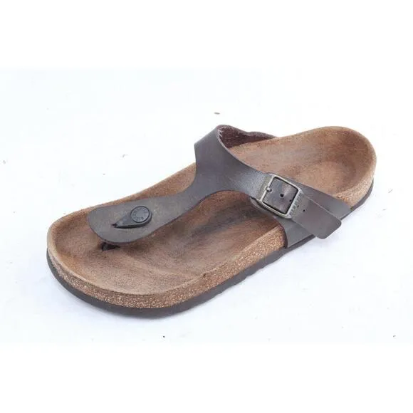 BIRKENSTOCK Gizeh Sandals Bronze Thong Women's Shoes Birko  Flor Size 38 Us 7