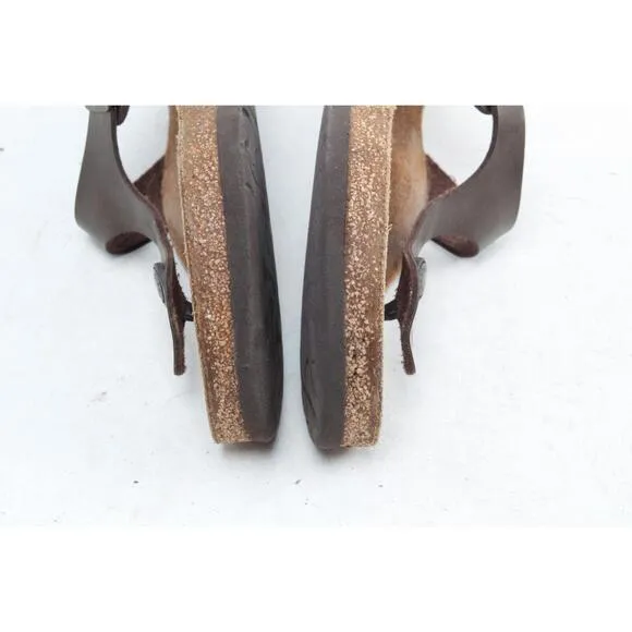 BIRKENSTOCK Gizeh Sandals Bronze Thong Women's Shoes Birko  Flor Size 38 Us 7