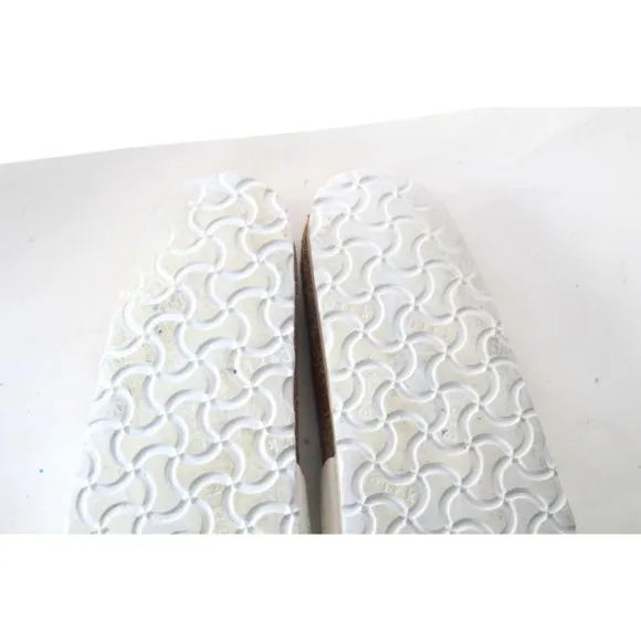 birkenstock ibiza sandals white unisex womens summer shoes sz eur 40 us L 9