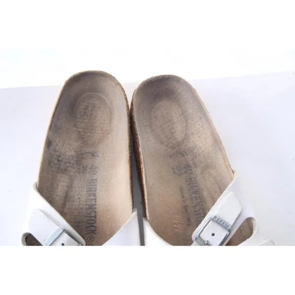 birkenstock ibiza sandals white unisex womens summer shoes sz eur 40 us L 9