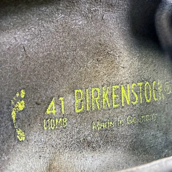 Birkenstock Madeira Womens Size 10 Narrow Fisherman Sandals Shoes Brown Leather