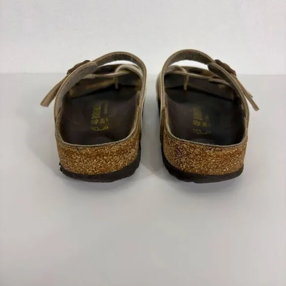 Birkenstock Mayari Sandals Birko-Flor Graceful Pearl White Size 9