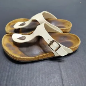 BIRKENSTOCK Papillio Gizeh Beige Unisex Sandals Women's Size 7