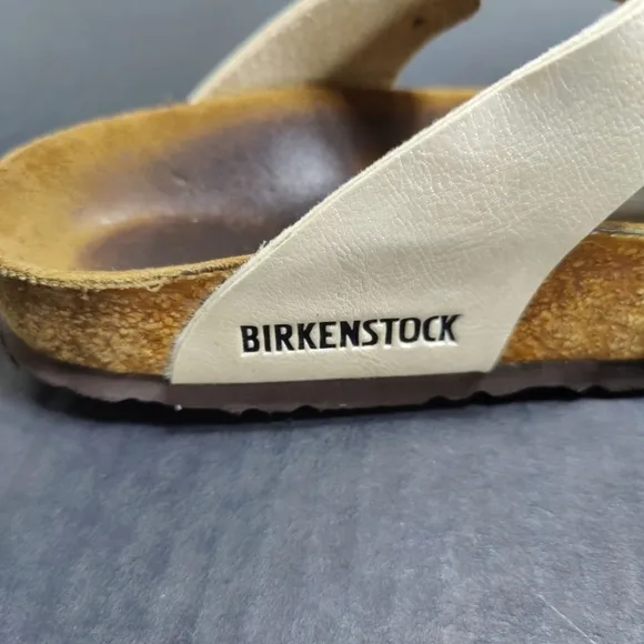 BIRKENSTOCK Papillio Gizeh Beige Unisex Sandals Women's Size 7