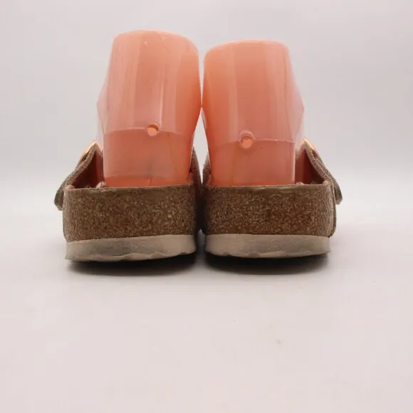 Birkenstock Siena Big Buckle Women's Size 7 EU 38 Sandals Metallic Rose Copper