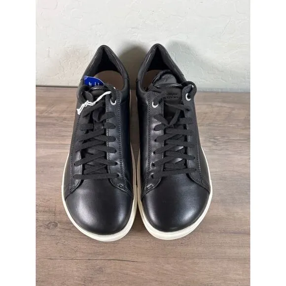 Birkenstock Unisex  Bend Low Black Leather Comfort Sneakers US Men 10 EU 43 New