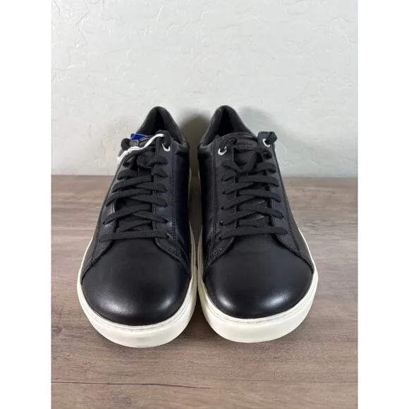 Birkenstock Unisex  Bend Low Black Leather Comfort Sneakers US Men 10 EU 43 New