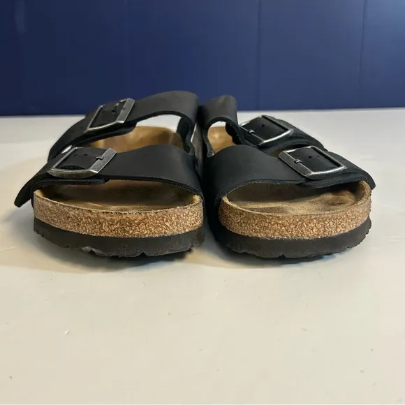 Birkenstock Unisex Black Arizona Sandals Size 39