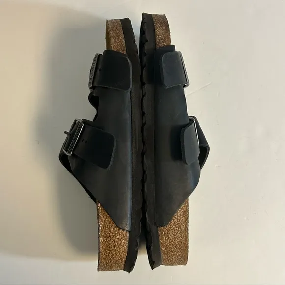 Birkenstock Unisex Black Arizona Sandals Size 39