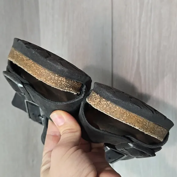 Birkenstock Women Arizona Sandals Flats shoes sz 37/6 Narrow