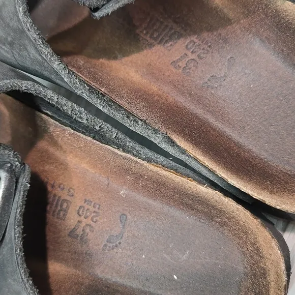 Birkenstock Women Arizona Sandals Flats shoes sz 37/6 Narrow