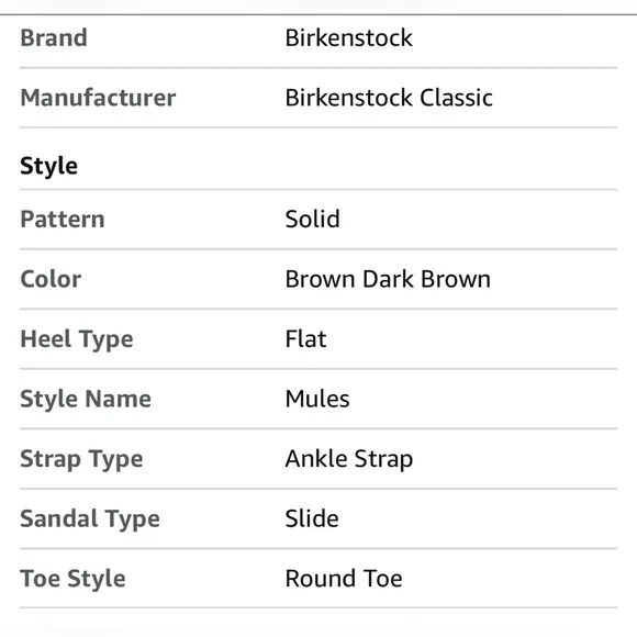 Birkenstock Women's Arizona Sandals. Dark Brown Birko-Flor. EU 39 W-8 M-6  NEW!