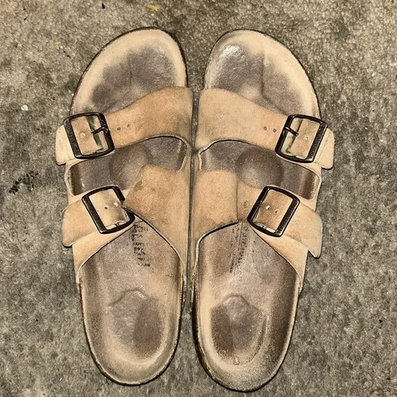 Birkenstock Women's Tan Sandals Sz 41EUR/11US Well Loved.