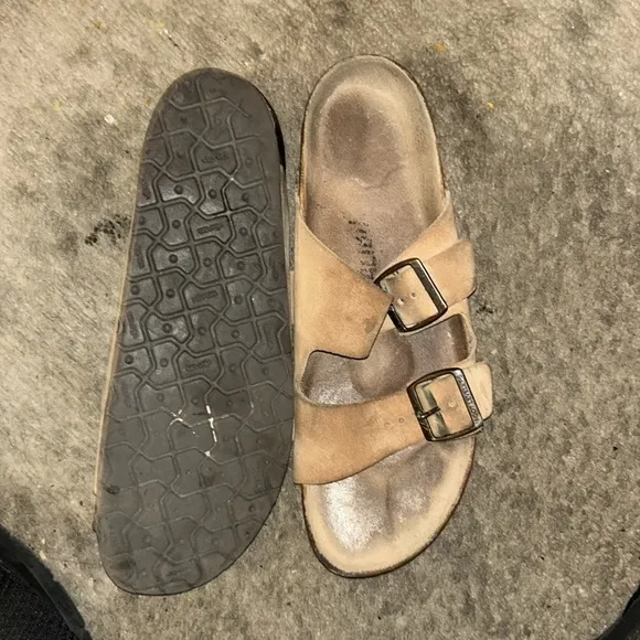 Birkenstock Women's Tan Sandals Sz 41EUR/11US Well Loved.