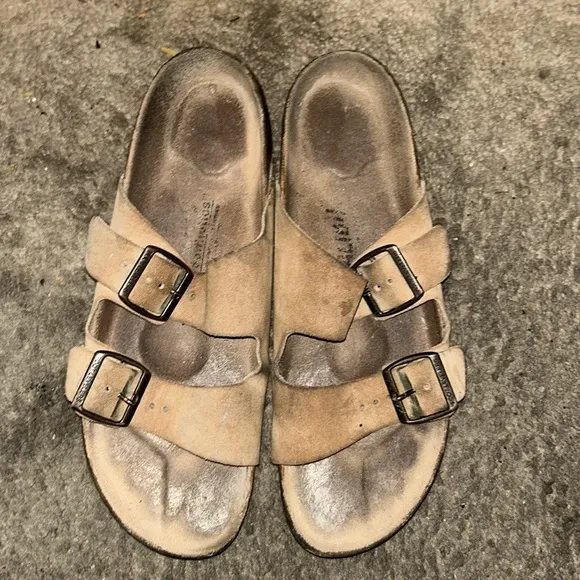 Birkenstock Women's Tan Sandals Sz 41EUR/11US Well Loved.