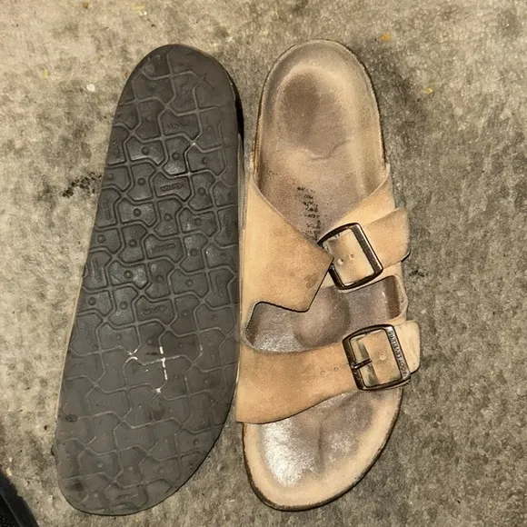 Birkenstock Women's Tan Sandals Sz 41EUR/11US Well Loved.