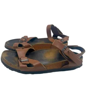 Birkenstook Rio Birko-Flor Brown Sandals Size 7.5 US / 38