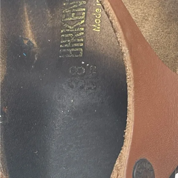 Birkenstook Rio Birko-Flor Brown Sandals Size 7.5 US / 38