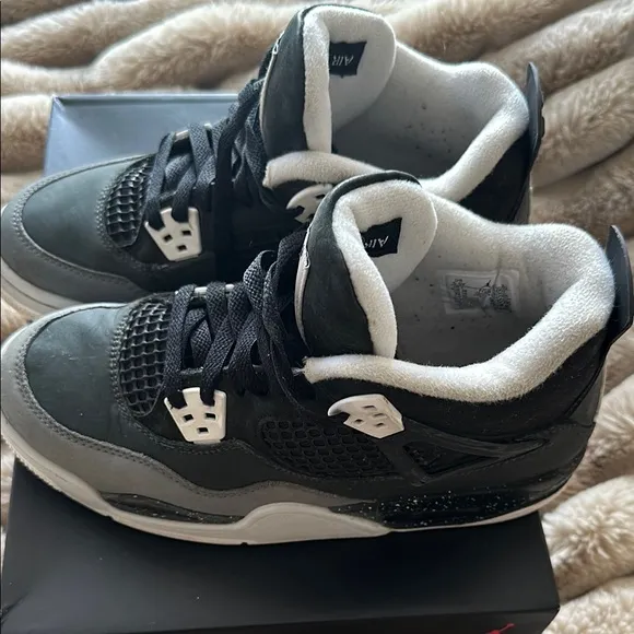 Black and Gray Sneakers
