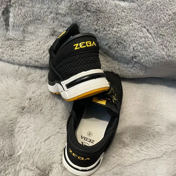 Black and Yellow Athletic Shoes