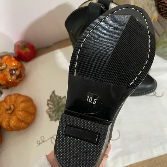 Black Western Connie Colt Boot Toddler Sz 10.5