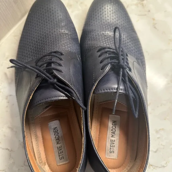 Blue Steve Madden Men’s Dress Shoes