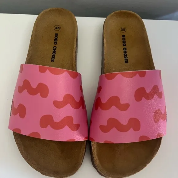 Bobo Choses Slides Sandals 35 NEW!