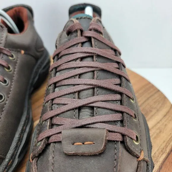 Born Mens Size 9.5 Brown Leather Lace Up Oxford Casual Shoes M8755