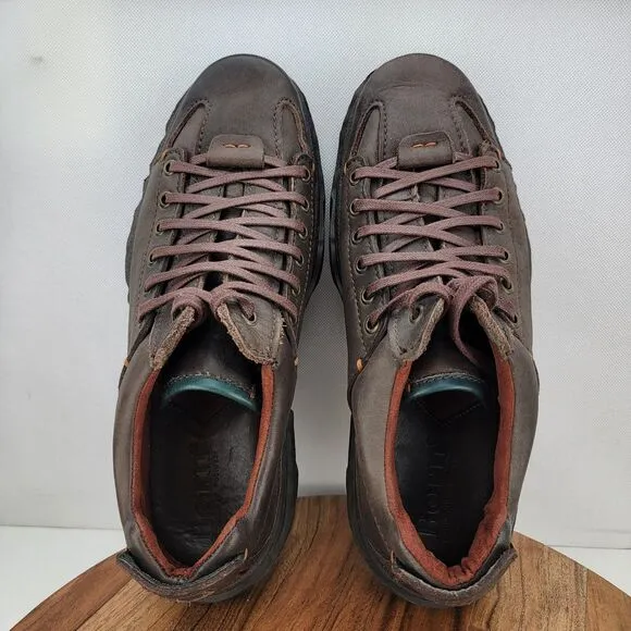 Born Mens Size 9.5 Brown Leather Lace Up Oxford Casual Shoes M8755