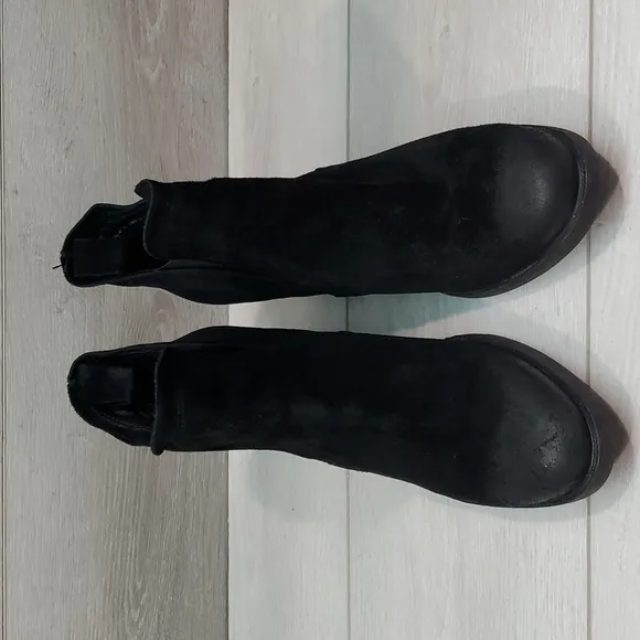 Bos. &amp; Co. Women Belfield Ankle Leather Heels Boots shoes sz 41/10-10.5